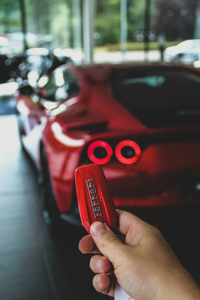 ferrari keys